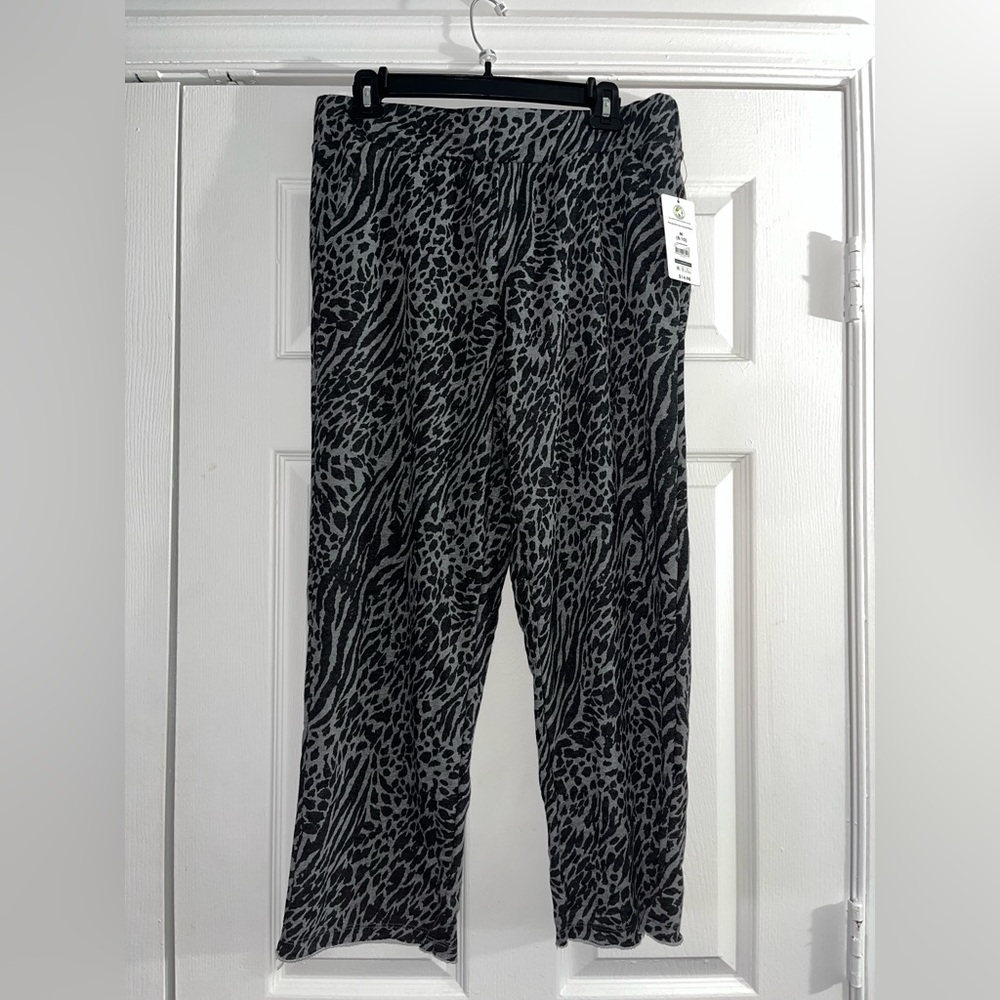 Multi animal print sleepwear pants by secret treasures